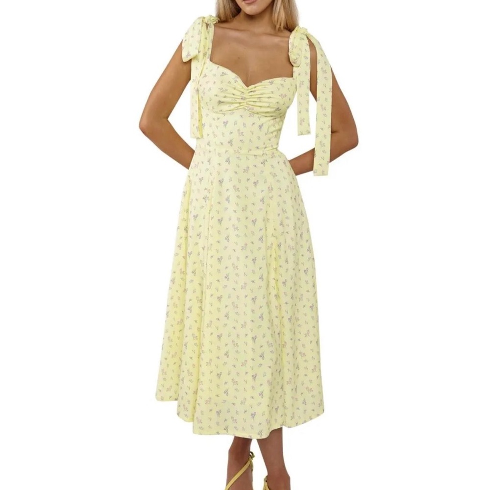 NWT House of CB Alicia Floral Midi Dress